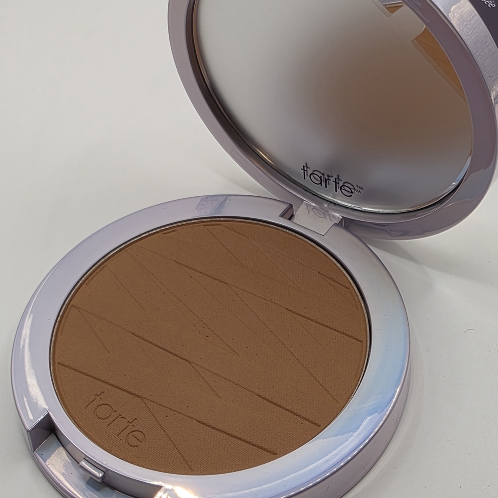 Tarte Shape Tape Pressed Powder Foundation -Deep Honey- Brand New In Box